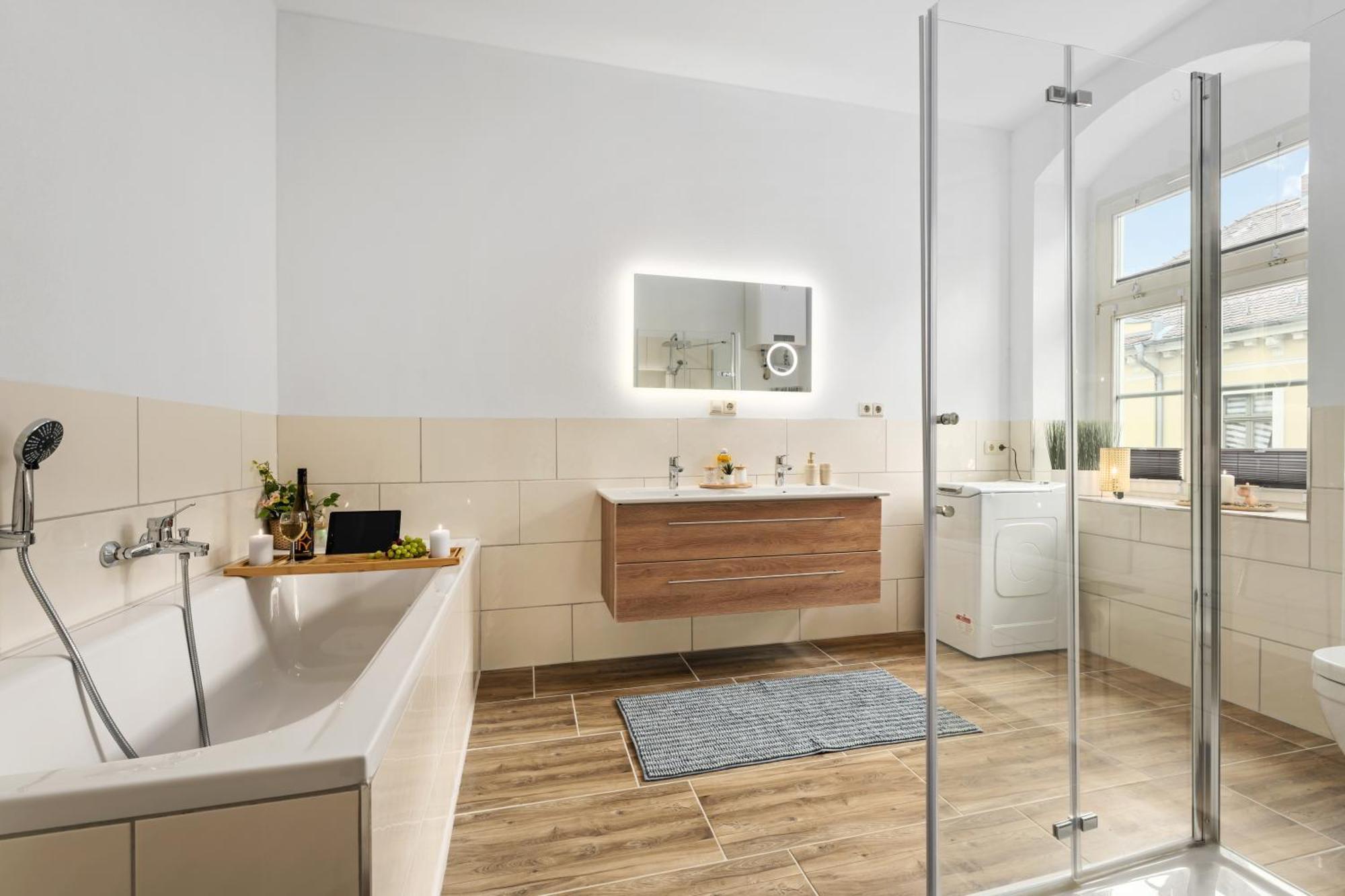 Schoene Altstadt Ferienwohnung Gruppen Familien Parkplatz Meißen Exteriör bild