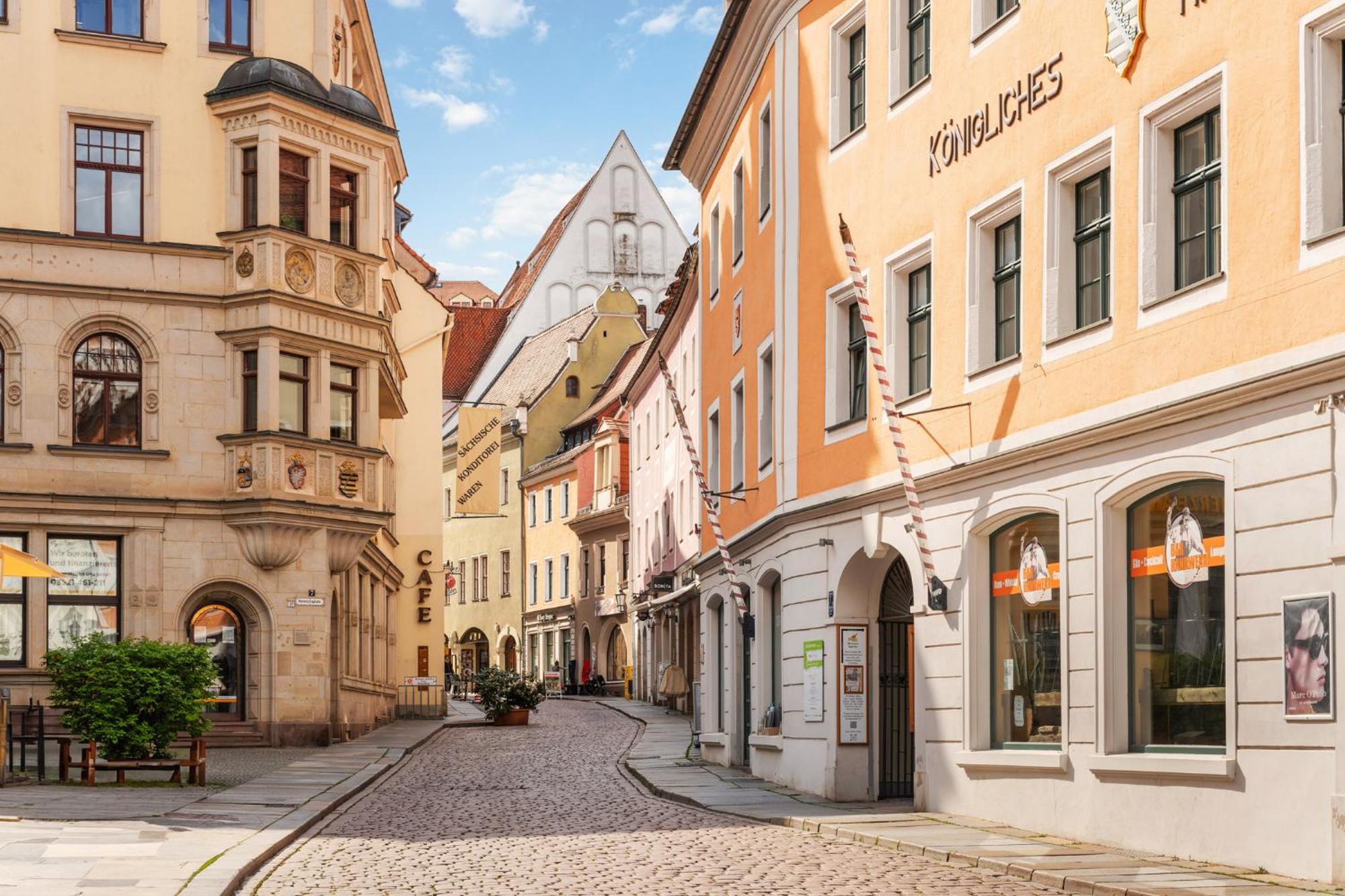 Schoene Altstadt Ferienwohnung Gruppen Familien Parkplatz Meißen Exteriör bild
